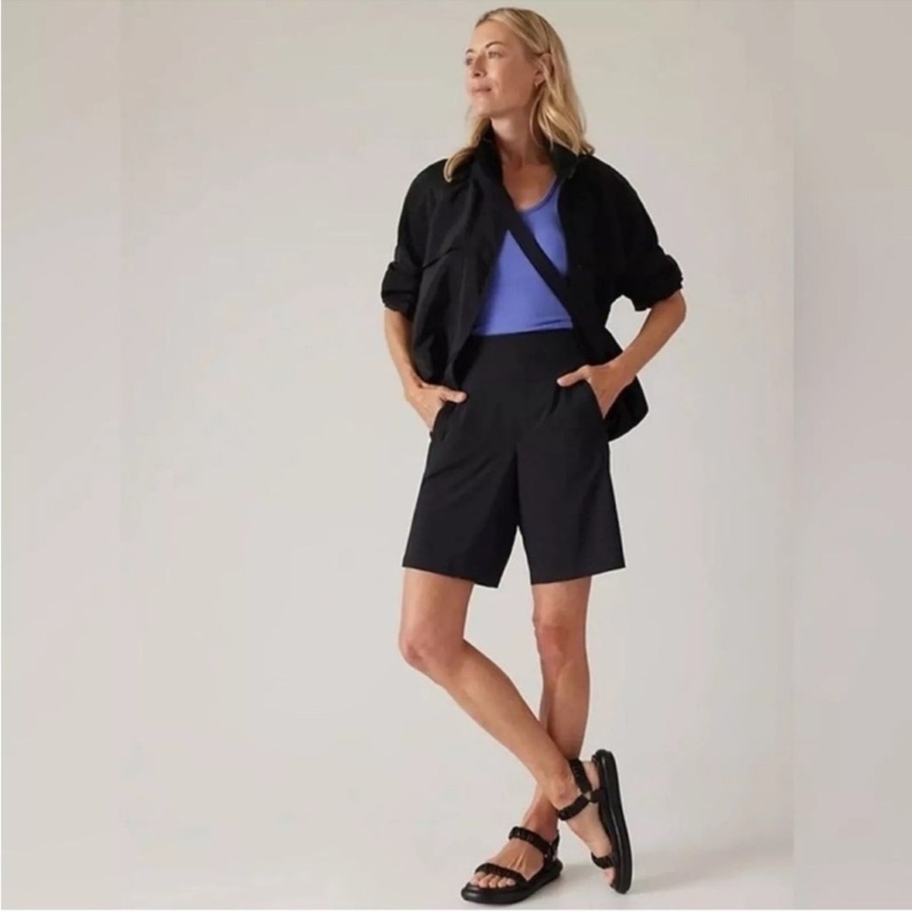 Athleta Black Brooklyn‎ Bermuda Shorts size 0